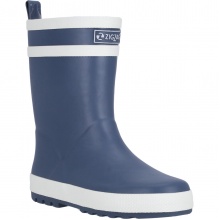 Zigzag Rubber Boots Hurricane Kids denim blue Children